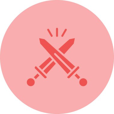 Eylem Oyunu simgesi, vektör illüstrasyonu basit tasarım