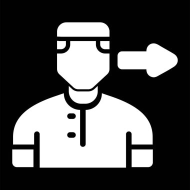 user icon, vector illustration simple design