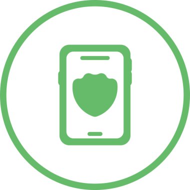 akıllı telefon web simgesi vektör çizimi 