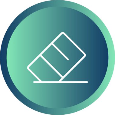 Kauçuk Simgesi, Beyaz Arkaplanda Vektör İllüstrasyonu 