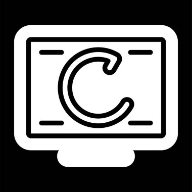  dönüm web simgesi vektör illüstrasyonu 