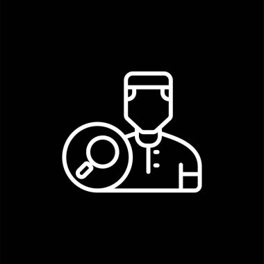 user icon, vector illustration simple design