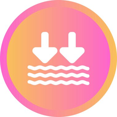 ok simgesi işareti, vektör illüstrasyonu