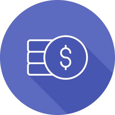 Bozukluklar. Web simgesi basit illüstrasyon