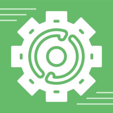 Yenile. Web simgesi basit illüstrasyon