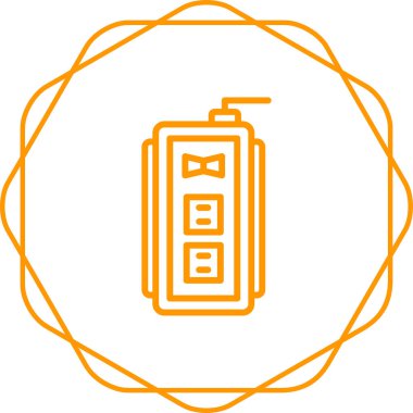 soket ağ simgesi vektör illüstrasyonu