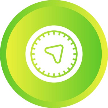 Doğu web simgesinin vektör illüstrasyonu