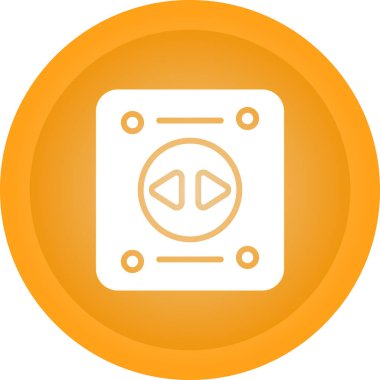 soket ağ simgesi vektör illüstrasyonu