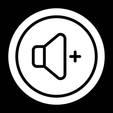 Ses hoparlörü web illüstrasyonu