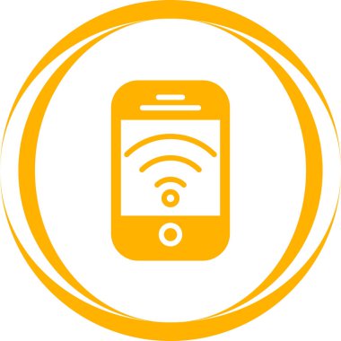 Kablosuz Bağlantı, Wi-Fi sinyal vektör simgesi