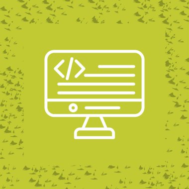 Beyaz Üzerine Programlama Dili Simgesi