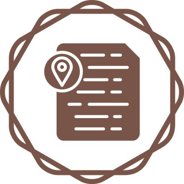 Belge Yertutucu Web simgesi vektör illüstrasyonu Ekle