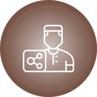 user icon, vector illustration simple design