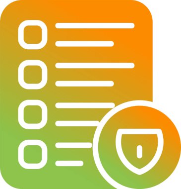 Veri Yönetimi vektör çizgisi tasarım simgesi