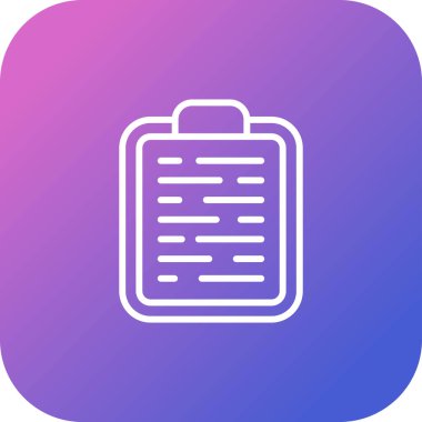 Pano web simgesi, basit tasarım, vektör illüstrasyonu 