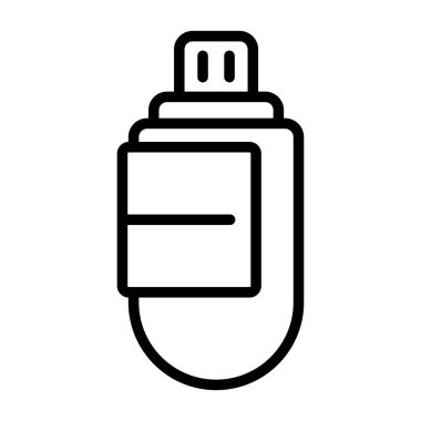 usb simgesi, web tasarımı için illüstrasyon