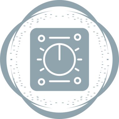 Web ve mobil uygulama tasarımınız için beyaz arkaplanda izole edilmiş loş simge vektörü. Logo logosu konsepti