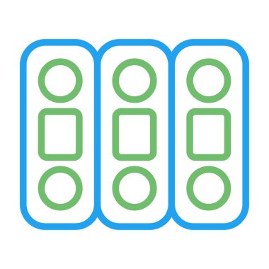 Dosya simgesi vektör illüstrasyon tasarımı 