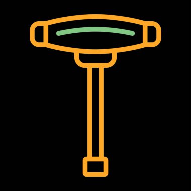 Wire Nut Sürücüsü web simgesi vektör illüstrasyonu