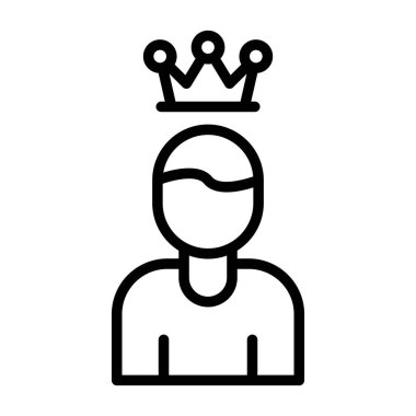 Elit simge vektör illüstrasyonu