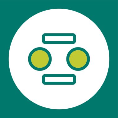 soket simgesi web basit illüstrasyon