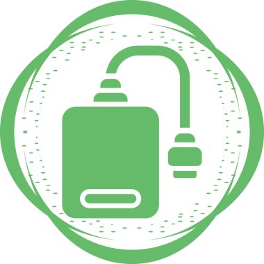 dış sabit sürücü simgesi, vektör çizim  