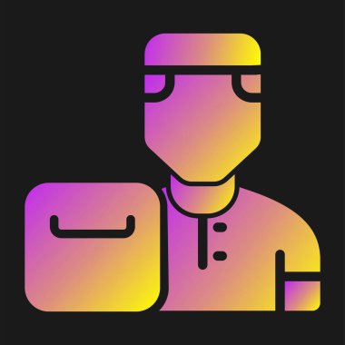 user icon, vector illustration simple design