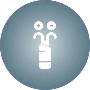 Kablo artı eksi farklı biçim simgesi kümesi