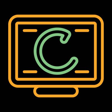  dönüm web simgesi vektör illüstrasyonu 