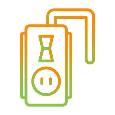 soket simgesi web basit illüstrasyon