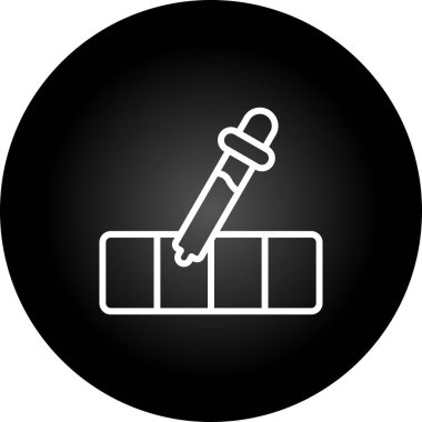 Damlalık web simgesi, vektör çizim