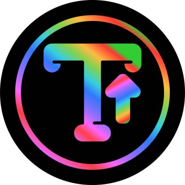 Typography web simgesi vektör illüstrasyonu