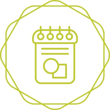 Üçgen cetvel web simgesi, basit vektör illüstrasyonu