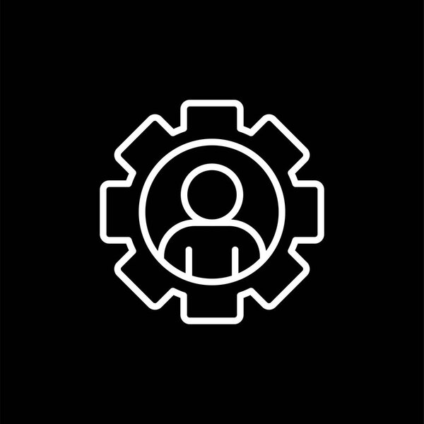 User profile. web icon simple illustration