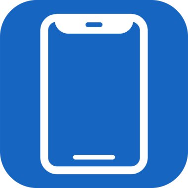 akıllı telefon web simgesi vektör çizimi 