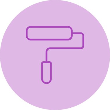 Roller simgesinin vektör illüstrasyonu