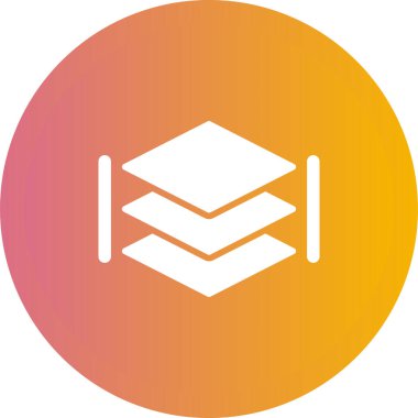 Katman simgesinin web illüstrasyonu