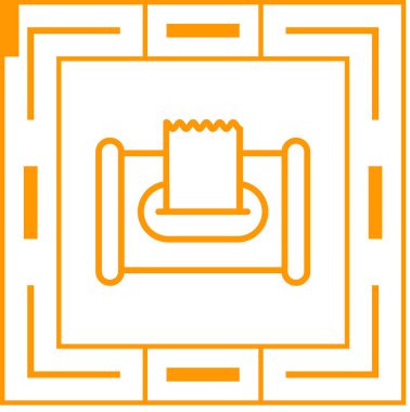 Antiseptik silme web simgesi, basit vektör illüstrasyonu