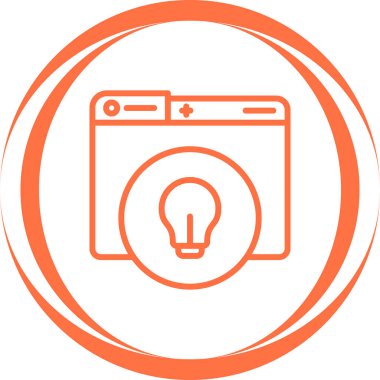  Ampul simgesi. vektör çizimi tasarımı