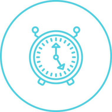 Zamanlayıcı. Web simgesi basit illüstrasyon