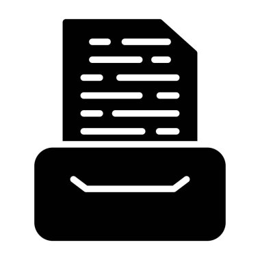 Depolama web simgesi, basit vektör illüstrasyonuName 