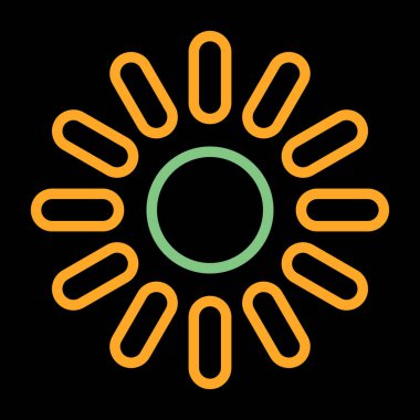 Simge yükleme vektör illüstrasyonu