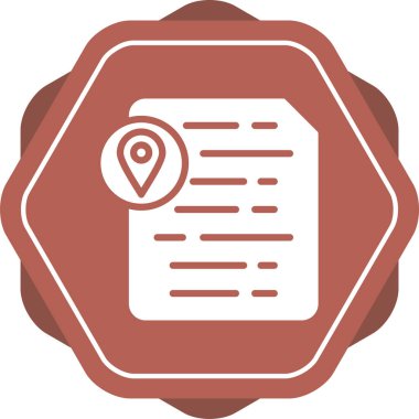 Belge Yertutucu Web simgesi vektör illüstrasyonu Ekle