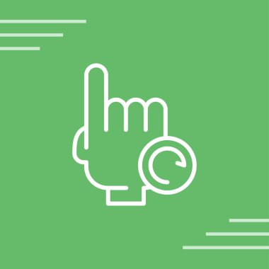 Yeniden yükleme simgesinin vektör çizimi 