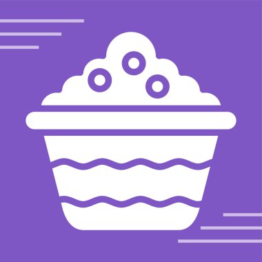 Kase simgesi, vektör illüstrasyonu basit tasarım