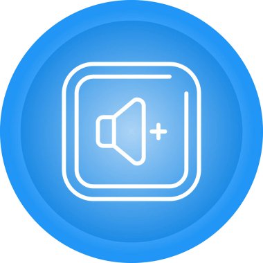 Ses hoparlörü web illüstrasyonu