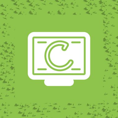  dönüm web simgesi vektör illüstrasyonu 