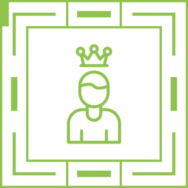 Elit simge vektör illüstrasyonu