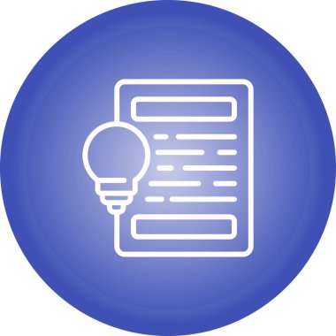 Modern simgenin vektör illüstrasyonu