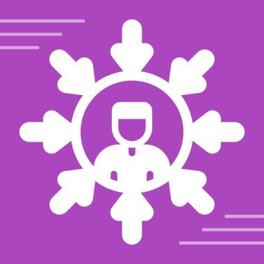 kullanıcı merkezli ikon vektör illüstrasyonu 